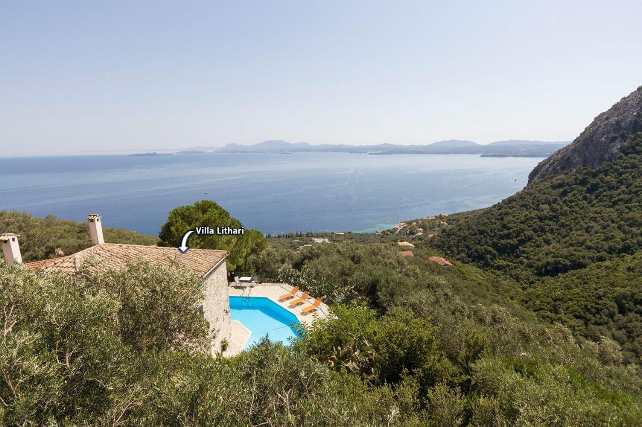 Villa Lithari, Nissaki, Corfu Vigglatouri Buitenkant foto